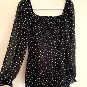 Altars state black and white star dress!